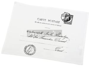 DWIE SERWETY OZDOBNE FRENCH HOME - CARTE POSTALE BIEL - 2586460425