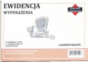 Ewidencja wyposaenia A5 [Pu/Ku-12] - 2832251371