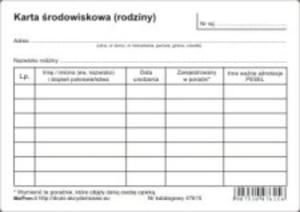 Karta rodowiskowa rodziny [Mz/Pom-3] - 2832251575