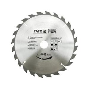 YATO PIA TARCZOWA WIDIOWA 250x30mm 24-ZBY 6070 - 2827738557