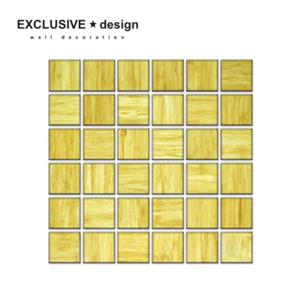 Mozaika bambusowa 48x48mm honey (tafla: 305x305mm) - 2827566846