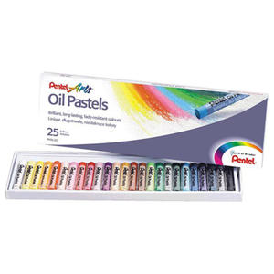 Pastele olejne 25 kolorw Pentel - 2823192068