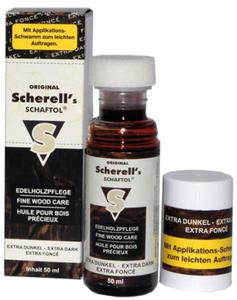 Olej naturalny do drewna Scherell ciemny brz Extra Dunkel 50 ml (23832-PL) - 2845239511