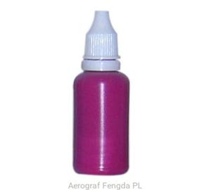 Aerograf farba do paznokci Fengda light magenta - 2824063343