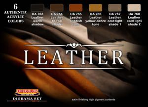 Zestaw kamuflaowych farb LifeColor CS30 LEATHER - 2842280067