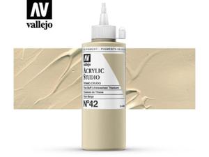 Vallejo Acrylic Studio 22042 Titan Buff (200ml) - 2860513960