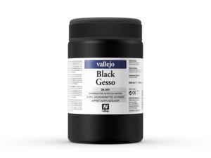 Vallejo 28491 Black Gesso (500ml) - 2860514029