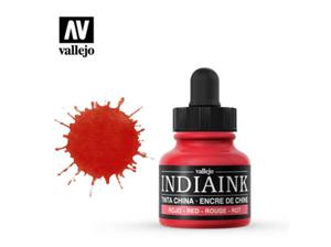 Vallejo Calligraphy India Ink 35314 Red (30ml) - 2860514089