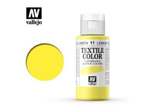 Vallejo Textile Color 40011 Lemon Yellow (60ml) - 2860514098