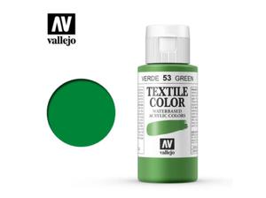 Vallejo Textile Color 40053 Green (Opaque) (60ml) - 2860514120
