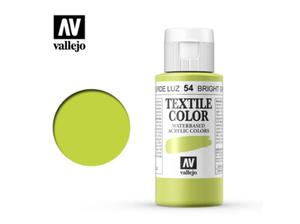 Vallejo Textile Color 40054 Bright Green (60ml) - 2860514121