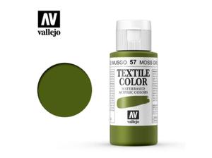 Vallejo Textile Color 40057 Moss Green (Opq) (60ml) - 2860514124