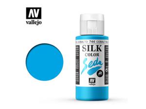 Vallejo Silk Color 43744 Cobalt Blue (60ml) - 2860514175