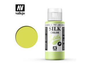 Vallejo Silk Color 43757 Lime Green (60ml) - 2860514184
