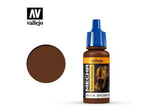 Vallejo Mecha Color 69818 Brown Eng. Soot (Matt) (17ml) - 2860514398