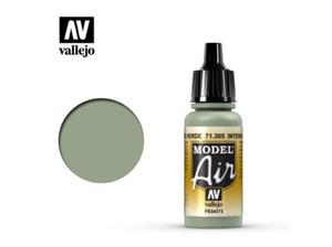 Vallejo Model Air 71305 Interior Grey Green (17ml) - 2860514930