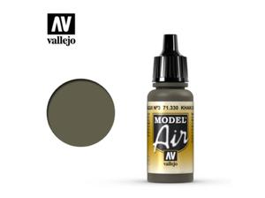 Vallejo Model Air 71330 Khaki Green Num.3 (17ml) - 2860514955