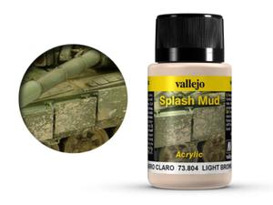 Vallejo Weathering Effects 73804 Light Brown Splash Mud (40ml) - 2860515206