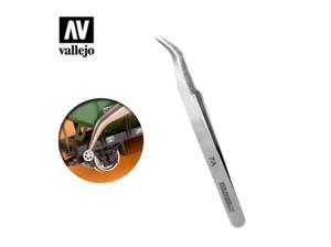 Vallejo T12004 #7 Stainless steel tweezers - 2860515439