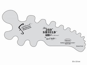 ARTOOL FH 3 SP The 360 Shield Freehand Airbrush Template by Richard Montoya - 2865493578