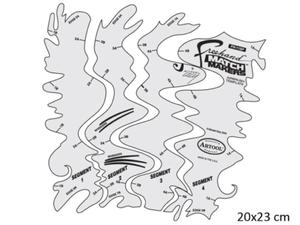 ARTOOL FH 11 SP Matchmakers Freehand Airbrush Template by Michael Cacy - 2865493586