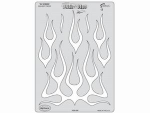 ARTOOL FOR 2 SP Freehand Airbrush Template Flame-o-rama Ol' School by Craig Fraser - 2865493593