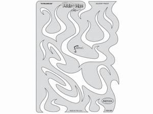 ARTOOL FOR 4 Freehand Airbrush Template Flame-o-rama Funkadelik by Craig Fraser - 2865493595