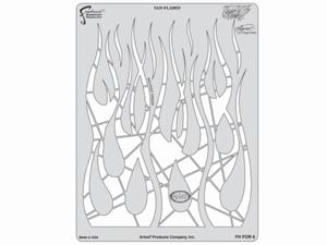 ARTOOL FH FOR 6 Flame-o-rama 2 Van Flamin Freehand Airbrush Template by Craig Fraser - 2865493596