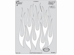 ARTOOL FH FOR 7 Flame-o-rama 2 Classico Freehand Airbrush Template by Craig Fraser - 2865493597