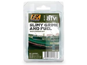 AK Weathering SET AK063 SLIMY GRIME AND FUEL (3x35ml) - 2865751885