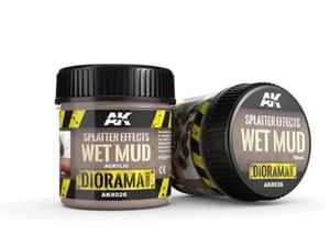 AK DIORAMA AK8026 SPLATTER EFFECTS WET MUD - 100ml - Base product (Acrylic) - 2865753090