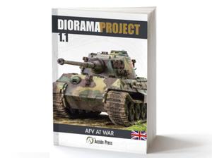 Vallejo 75030 Book: Diorama Project 1.1 - AFV at WAR (120 pages) (EN) - 2865753263