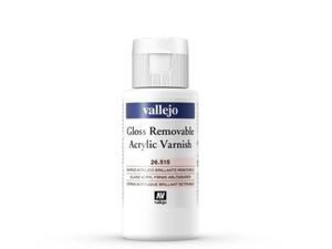 Vallejo 26515 Artist Removable Varnish Gloss (60ml) - 2870847126