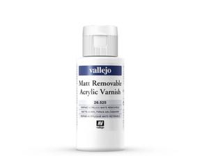 Vallejo 26525 Artist Removable Varnish Matt (60ml) - 2870847127