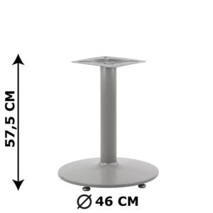 Podstawa stolika NY-B006, aluminium, wysoko 57,5 cm (stela stolika, stou) - 2825223944