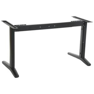 Stela metalowy biurka z rozsuwan belk STL-01, kolor czarny - 2862373141