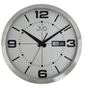 Zegar cienny JVD HO255.2 35 cm Datownik Aluminium - 2847547679