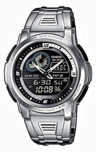 Zegarek Casio AQF-102WD-1BVEF Termometr - 2847546812