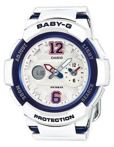 Zegarek Casio BGA-210-7B2ER Baby-G Dual Time - 2847546918