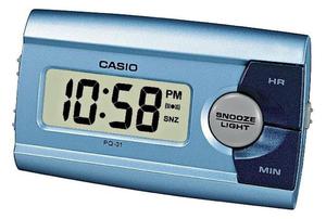 Budzik Casio BPQ-31-2EF Podwietlenie - 2847546926