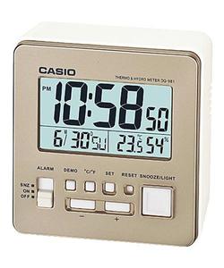 Budzik Casio DQ-981-9ER Termometr Higrometr - 2847546943