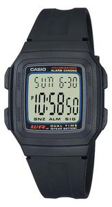 Zegarek Casio F-201W-1AEF Dual Time - 2847547063