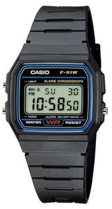 Zegarek Casio F-91W-1YER Retro Style - 2847547064