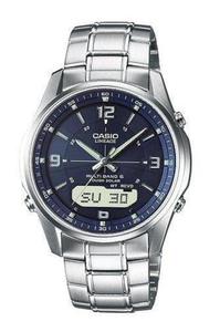 Zegarek Casio LCW-M100DSE-2AER Solar Szafir Wave Ceptor - 2847547243