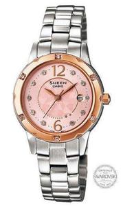 Zegarek Casio SHE-4021SG-4AEF Sheen Swarovski - 2847547476