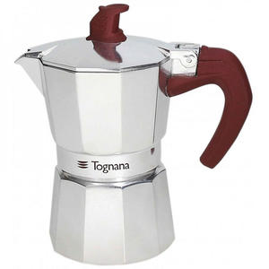 TOGNANA Extra Style na 6 filianek espresso (6 tz) - kawiarka aluminiowa cinieniowa - 2877394778