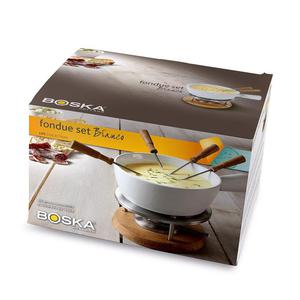 BOSKA Tapas Fondue Bianco biay - zestaw do fondue ceramiczny