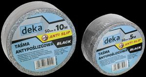 TAMA ANTYPOLIZGOWA ANTI SLIP BLACK 50MM*5M CZARNA - 2870722275