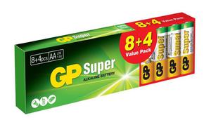 BATERIA SUPER ALKALINE AA LR6 1.5V 12 SZTUK - 2874760979