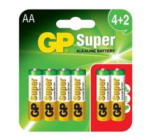 BATERIA SUPER ALKALINE AA LR6 1.5V 6 SZTUK - 2870730609